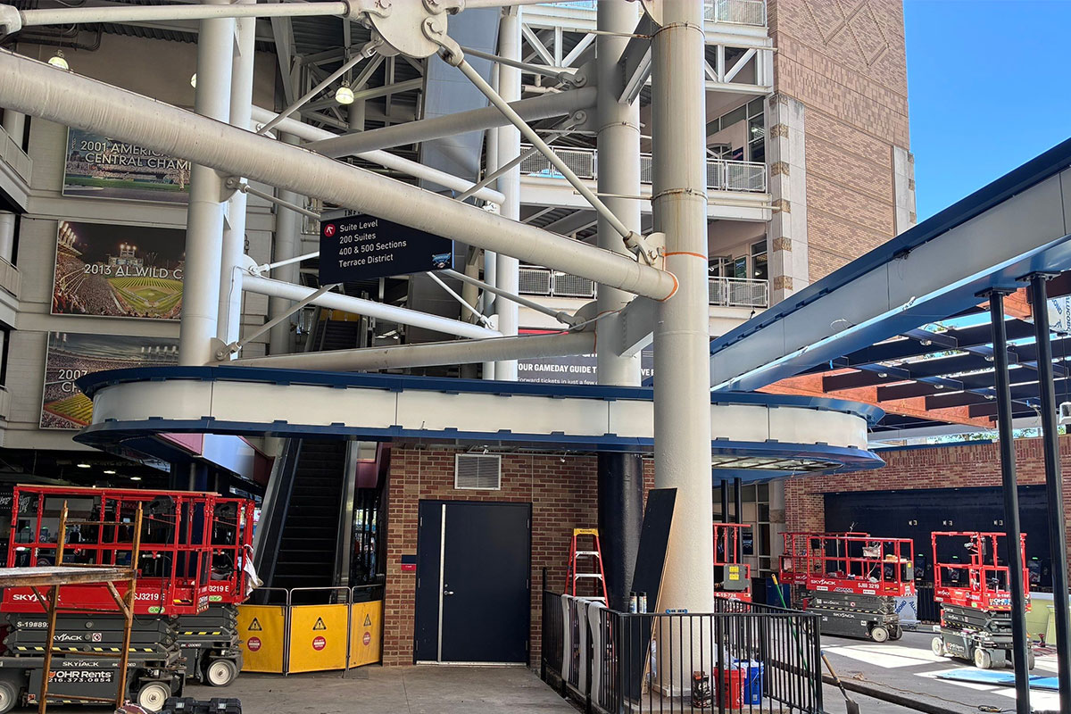 A-STAR team on a commercial project in Northeast Ohio